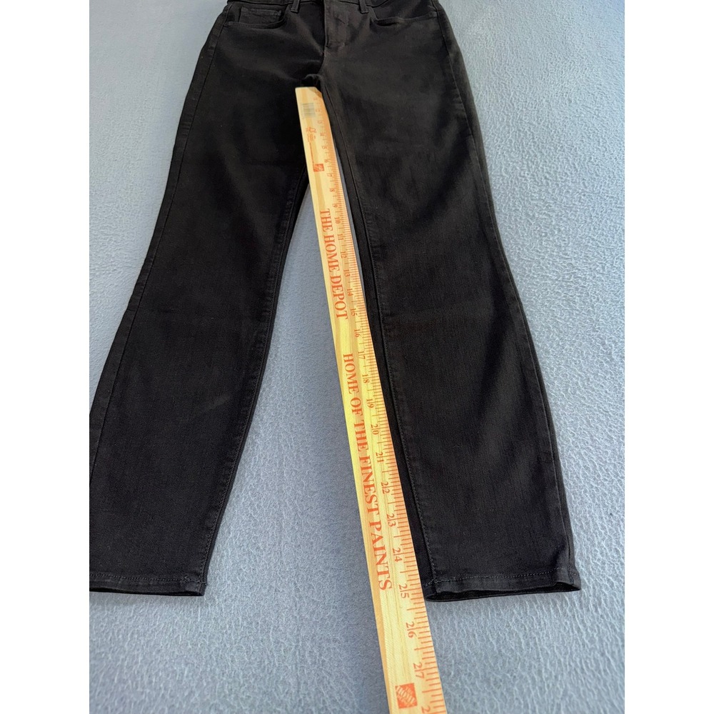 L'AGENCE Margot High Rise Skinny Crop Jeans Black Size 27 - Picture 4 of 6